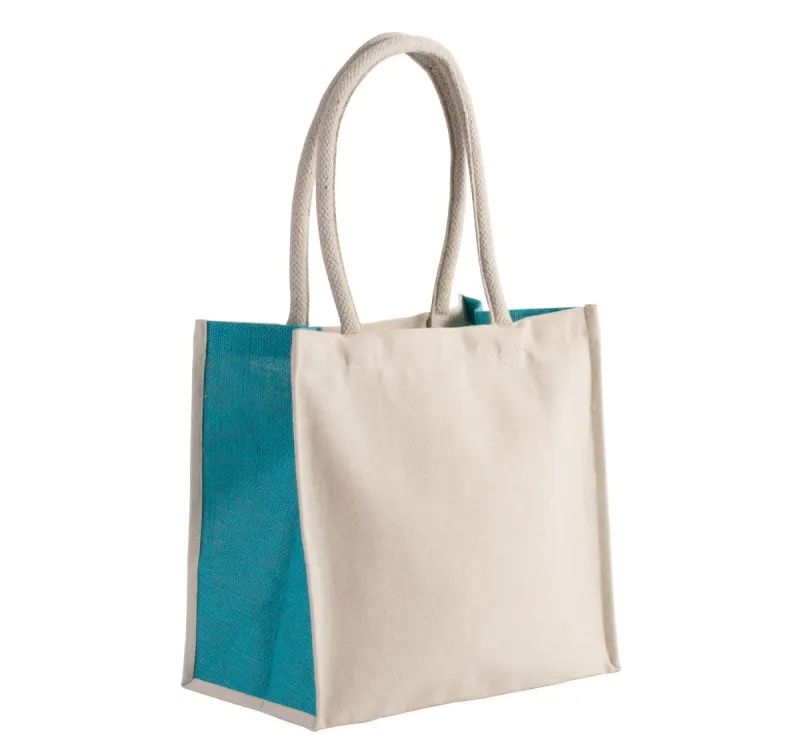 Cotton / jute tote bag - 17 l