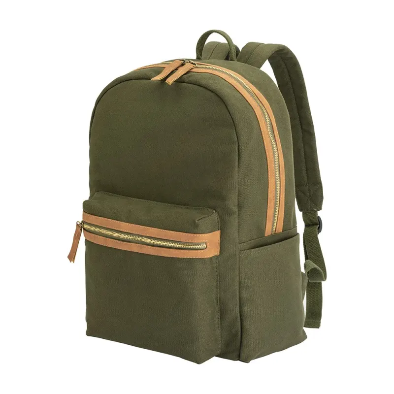 Rucsac din pânză reciclată, cu compartiment căptușit pentru notebook