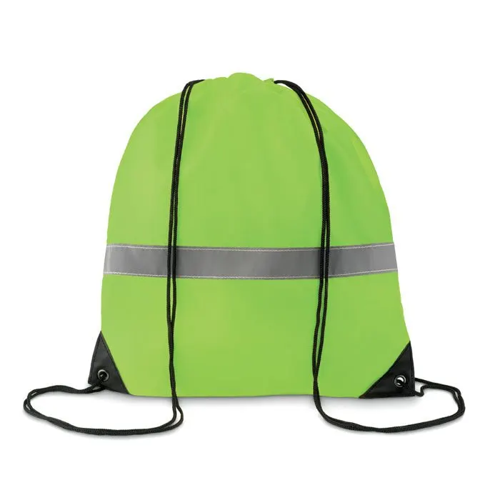 Sac cu cordon și bandă reflectorizantă Stripe