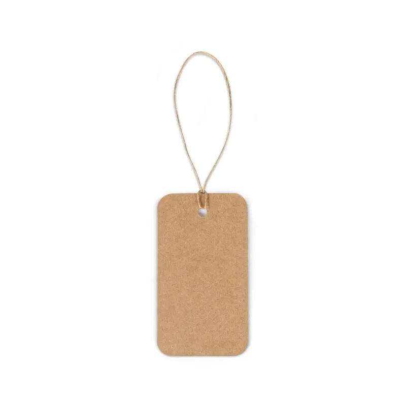 Etichetă dreptunghiulară fabricată din hârtie 100% reciclată (700 g/m²) Label Rectangular