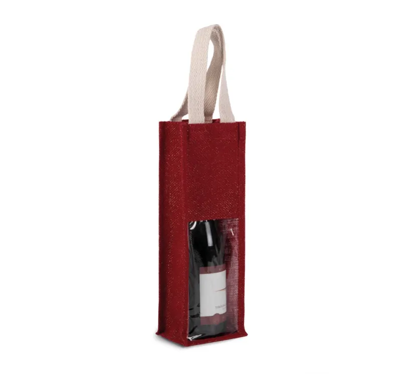 Jute bottle bag