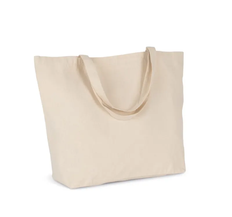 Extra-large shopping bag in cotton