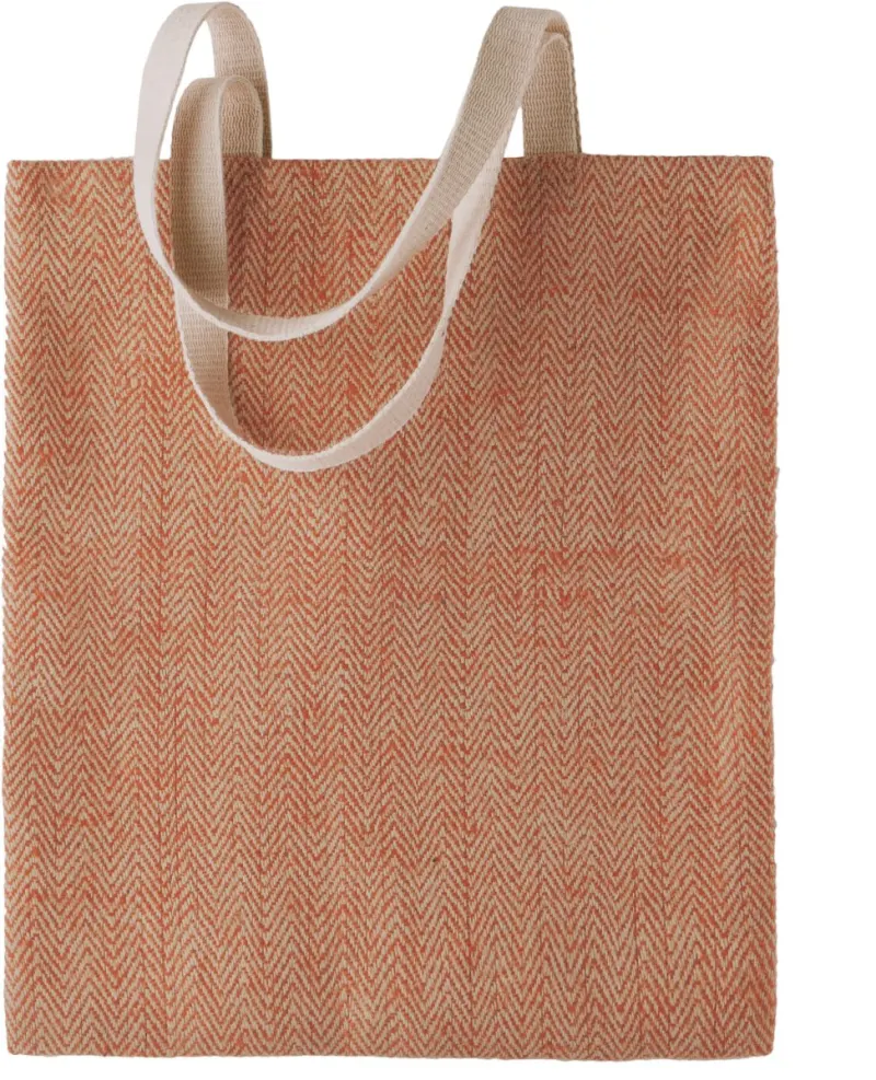100% natural yarn dyed jute bag