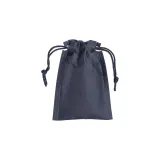 Sacoșă nețesută de 80 g/m², cu șnururi, 10 x 14 cm — fotografia 2