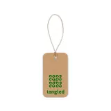 Etichetă dreptunghiulară fabricată din hârtie 100% reciclată (700 g/m²) Label Rectangular — fotografia 4