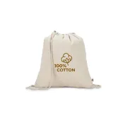 Rucsac 100% bumbac reciclat (180 g/m²) Maiorca — fotografia 4