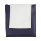 Sacoșă de cumpărături pliabilă, nețesută, de 80 g/m², cu mânere scurte — fotografia 3
