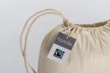 Rucsac din bumbac FAIRTRADE ® de 140 g/m², cu închidere cu șnur — fotografia 3