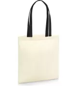 Sacosa din bumbac organic cu manere diverse culori - EarthAware™ Organic Bag for Life - Contrast Handles — fotografia 4