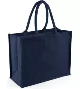 Sacosa iuta cu manere colorate clasic - Classic Jute Shopper — fotografia 1