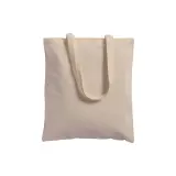 Sacoșă din bumbac de 180 g/m², cu mânere lungi — fotografia 2