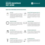 Rucsac din material textil și PU Rover backpack Ii — fotografia 4