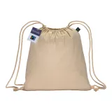 Rucsac din bumbac FAIRTRADE ® de 140 g/m², cu închidere cu șnur — fotografia 2