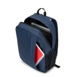 Rucsac pentru laptop din poliester reciclat 600D de înaltă densitate, 15" Liverpool — fotografia 10