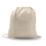 Rucsac cu snur 100% bumbac (100 g/m²) Hanover — fotografia 1