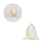 Pungă mică de cadou, 100% bumbac (120 g/m²) Giftwrap S — fotografia 2