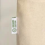 Sacoșă de cumpărături din bumbac organic, 220 g/m², cu mânere lungi — fotografia 5