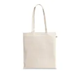 Sacoșă 100% bumbac reciclat (140 g/m²) Giza — fotografia 1