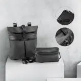Rucsac din microfibră și PU Rover backpack — fotografia 2