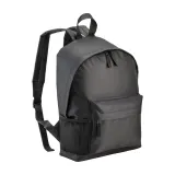 Rucsac din poliester reciclat (R-PET) cu buzunar exterior cu fermoar — fotografia 1