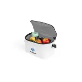 Geantă termică din poliester reciclat 600D cu curea reglabilă 7 L Cancun — fotografia 4
