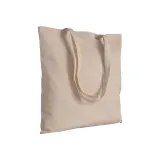 Sacoșă din bumbac de 180 g/m², cu mânere lungi — fotografia 1