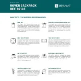 Rucsac din microfibră și PU Rover backpack — fotografia 5