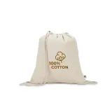 Rucsac 100% bumbac reciclat (180 g/m²) Maiorca — fotografia 3