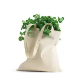 Sacoșă 100% bumbac organic (140 g/m²) Leon — fotografia 3