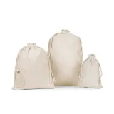 Pungă mică de cadou, 100% bumbac (120 g/m²) Giftwrap S — fotografia 4