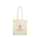 Sacoșă 100% bumbac organic (140 g/m²) Leon — fotografia 5