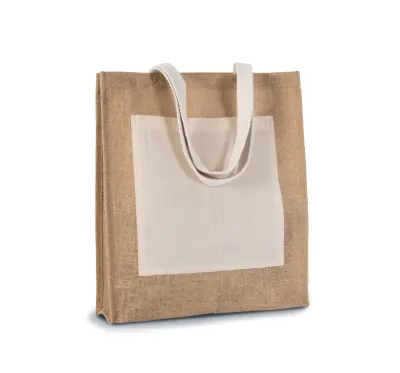 Jute shopping bag bag