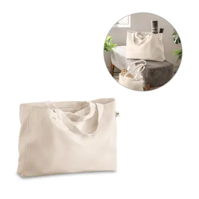 Sacoșă din bumbac (50%), bumbac reciclat (30%) și poliester (20% rPET) (280 g/mp) Parma