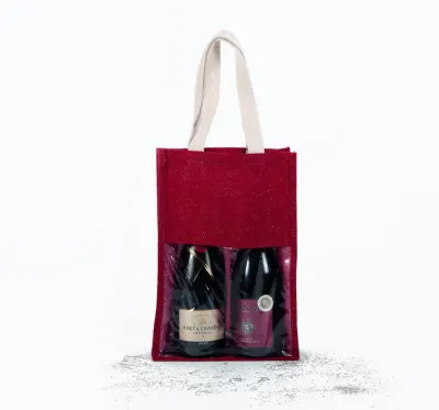 Jute bottle bag din iuta
