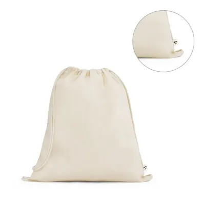 Sacoșă rucsac 100% bumbac organic (140 g/m²) Belize