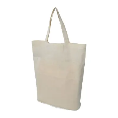 Sacoșă pliabilă bumbac Ferra, 140 g/m²