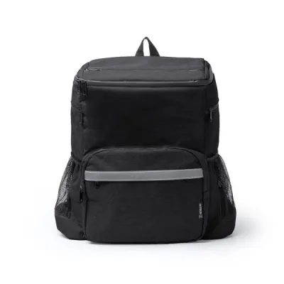 Cooler backpack Inuvik heather reflectorizant din RPET 600D