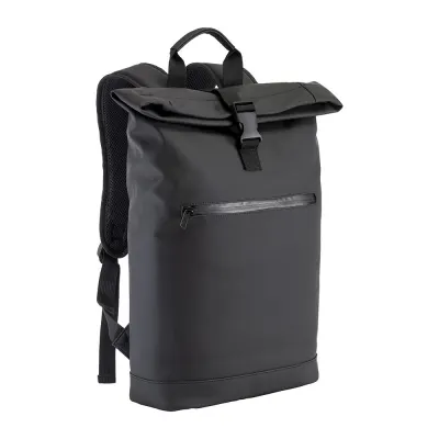 Rucsac pentru laptop din PU moale, rezistent la apă (15")