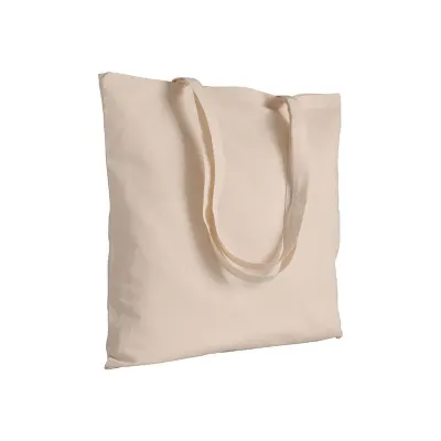 Pungă de cumpărături din bumbac de 135 g/m², cu mânere lungi