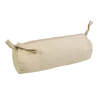 Trusă de cosmetice din bumbac, 220 g/m², cu fermoar, 8 x 22 cm