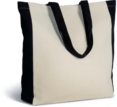 Two-tone tote bag