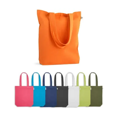 Sacoșă (220 g/mp) din bumbac (50%), bumbac reciclat (30%) și poliester (20% rPET) Merida