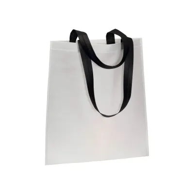 Pungă de cumpărături din material nețesut de 70 g/m², sigilată termic, cu mânere lungi