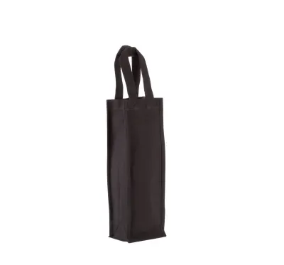 Cotton canvas bottle bag