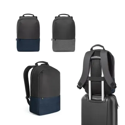 Rucsac anti-furt din poliester reciclat de înaltă densitate 600D Genoa Bpack