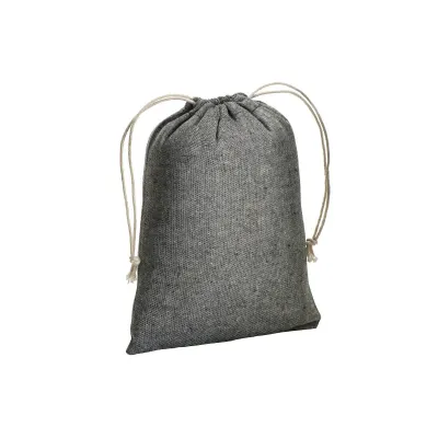 Pungă cadou din bumbac reciclat, 150 g/m², 15 x 20 cm