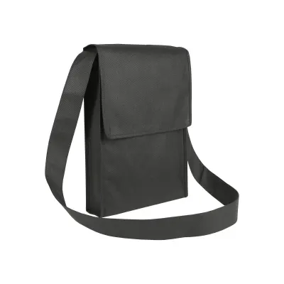 Geantă de umăr tip rucsac din material nețesut cusut, de 80 g/m², cu clapă de întărire