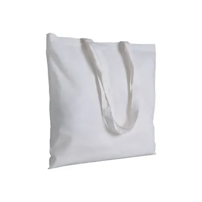 Pungă de cumpărături din bumbac de 135 g/m², cu mânere lungi