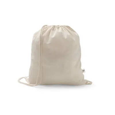 Sacoșă rucsac din bumbac reciclat (70%) și poliester (30% rPET) (150 g/m²) Salamanca