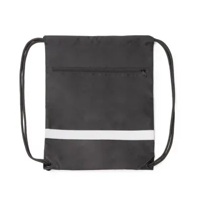 Drawstring bag Lucio reflectorizant din RPET 300D